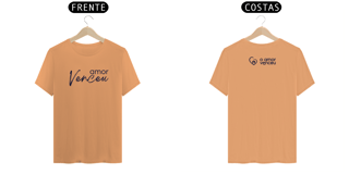 Nome do produto Camiseta Estonada Amor Venceu Interior