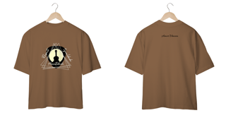 Nome do produto Camiseta Oversized Amor Venceu Tríade