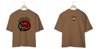 Nome do produto Camiseta Oversized Mais Amor Por Favor Logo
