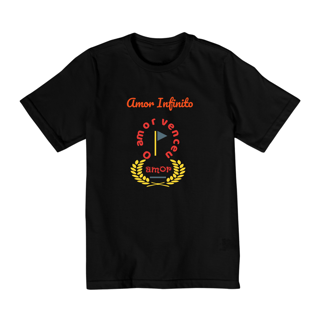 Nome do produto Camiseta Infantil Amor Infinito