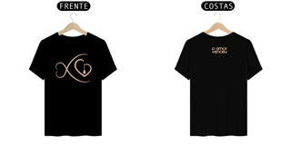 Nome do produto Camiseta Quality Amor Venceu Traços
