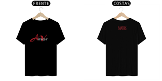 Nome do produto Camiseta Quality Amor Vermelho