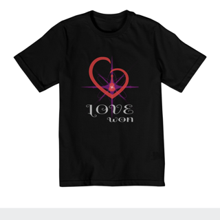 Nome do produto Camiseta Quality Infantil Love Won