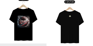 Nome do produto Camiseta Quality Universo Interior Album