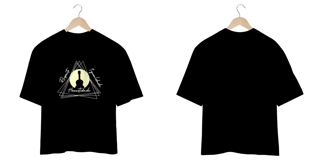 Nome do produto Camiseta Oversized Amor Venceu Tríade