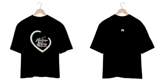 Nome do produto Camiseta Oversized Mais Amor Por Favor Venceu
