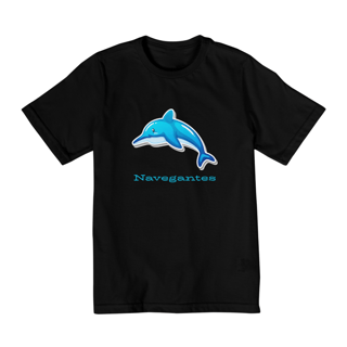 Nome do produto Camiseta Quality Infantil Navegantes Golfinho