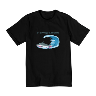 Nome do produto Camiseta Quality Infantil Navegantes Ondas