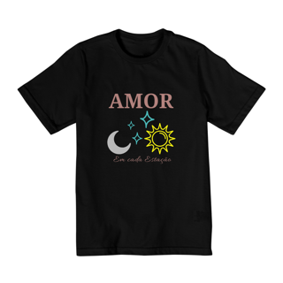 Nome do produto Camiseta Quality Infantil Amor em cada Estação