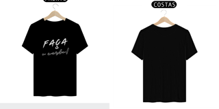 Nome do produto Camiseta Quality Faça o Certo