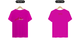 Nome do produto Camiseta Quality Amor Vermelho