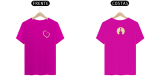 Nome do produto Camiseta Quality Coração Não Quebra