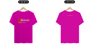 Nome do produto Camiseta Quality Amor pra Ver