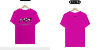 Nome do produto Camiseta Quality Faça o Certo