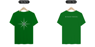 Nome do produto Camiseta Quality Amor Venceu Estrela