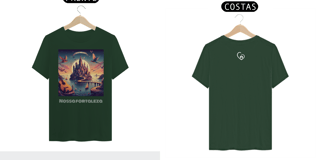 Nome do produto Camiseta Pima Nossa Fortaleza Vida