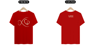 Nome do produto Camiseta Quality Amor Venceu Traços