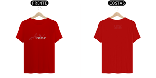 Nome do produto Camiseta Quality Amor Vermelho