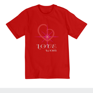 Nome do produto Camiseta Quality Infantil Love Won