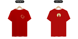 Nome do produto Camiseta Quality Coração Não Quebra