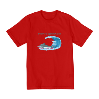 Nome do produto Camiseta Quality Infantil Navegantes Ondas