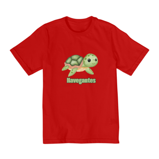 Nome do produto Camiseta Quality Infantil Navegantes Tartaruga