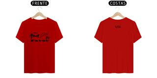 Nome do produto Camiseta Quality Mais Amor Por Favor Estrela