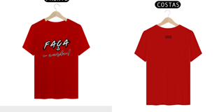 Nome do produto Camiseta Quality Faça o Certo