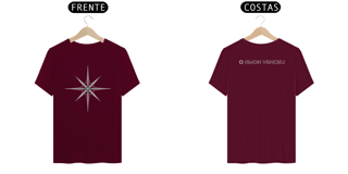Nome do produto Camiseta Quality Amor Venceu Estrela