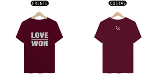 Nome do produto Camiseta Quality Love Won