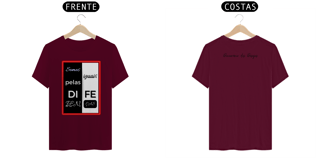 Nome do produto Camiseta Quality Dicionário Iguais