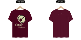 Nome do produto Camiseta Quality Amor Venceu Teorias
