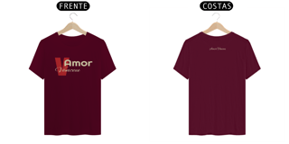 Nome do produto Camiseta Quality Amor pra Ver