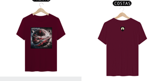 Nome do produto Camiseta Quality Universo Interior Album