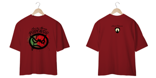 Nome do produto Camiseta Oversized Mais Amor Por Favor Logo