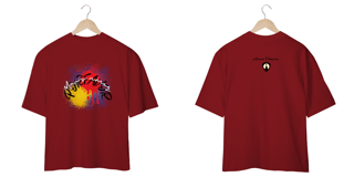 Nome do produto Camiseta Oversized Mais Amor Por Favor Lema