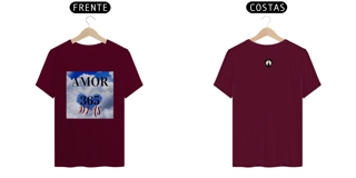 Nome do produto Camiseta Quality Amor 365 Dias