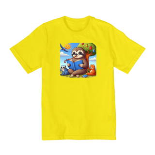 Nome do produto CAMISETA INFANTIL BICHO PREGUIÇA
