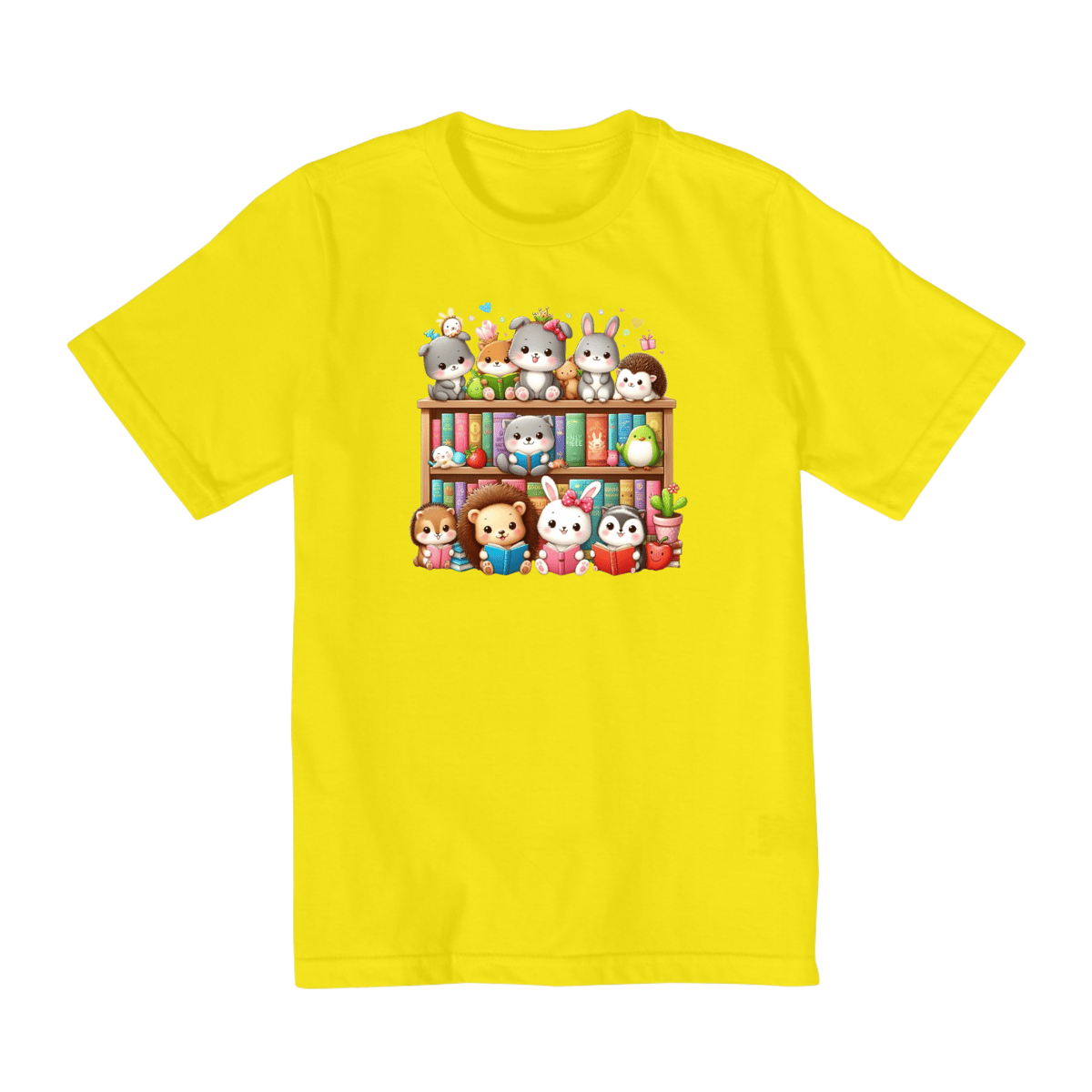 Nome do produto: Camiseta Infantil Bichos Fofos