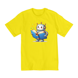 Nome do produto Camiseta Infantil Robô Leitor