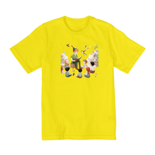 Nome do produto Camiseta Infantil Aventuras do Peter Pan