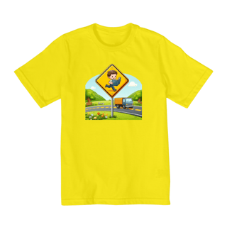 Nome do produto Camiseta Infantil Explorando Novos Horizontes