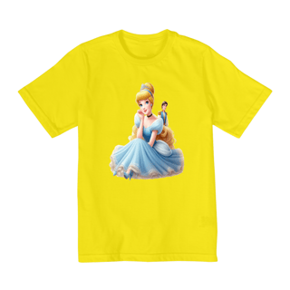 Nome do produto Camiseta Infantil Cinderela