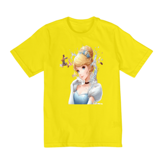 Nome do produto Camiseta Infantil Cinderela