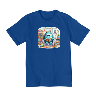Nome do produto Camiseta Infantil Monstrinho Leitor