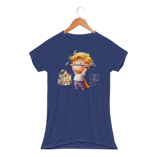 Nome do produto Camiseta Feminina Fit Pequeno Principe