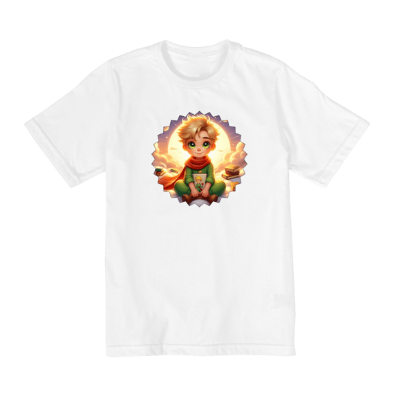Camiseta Infantil Pequeno Príncipe