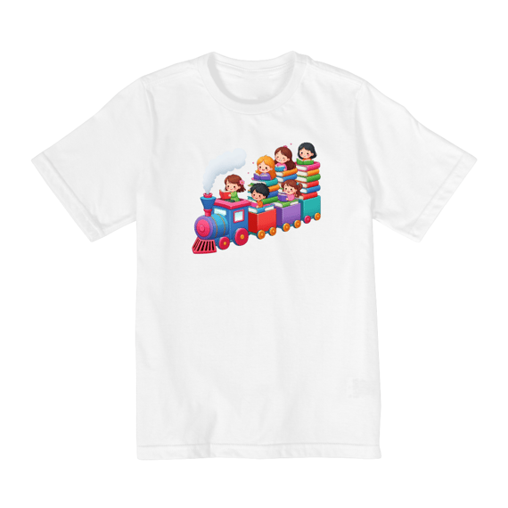 Camiseta Infantil Expresso da Leitura