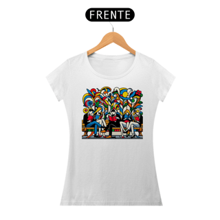 Camiseta Feminina Celebre Leitura Homero Brito