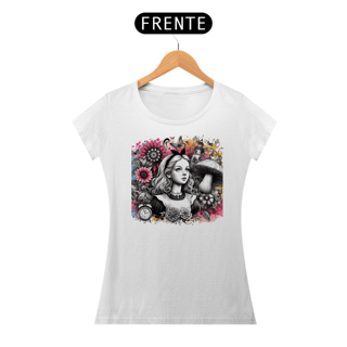 Camiseta Feminina Alice no País das Maravilhas